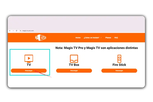 Magis TV para Smart TV - Descargar la última versión 9 Descargar e instalar Magis TV